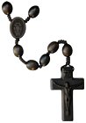 Rosary - Jujube Wood 22"